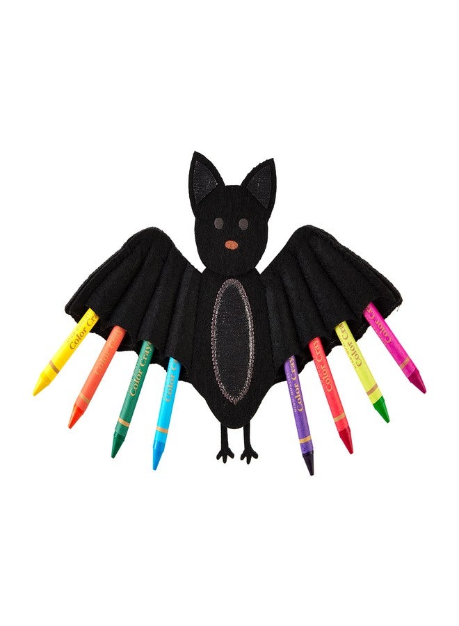 Mud Pie Kids Halloween Crayon Holder, Bat - Image 1